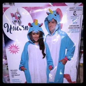 Blue Unicorn Onesie